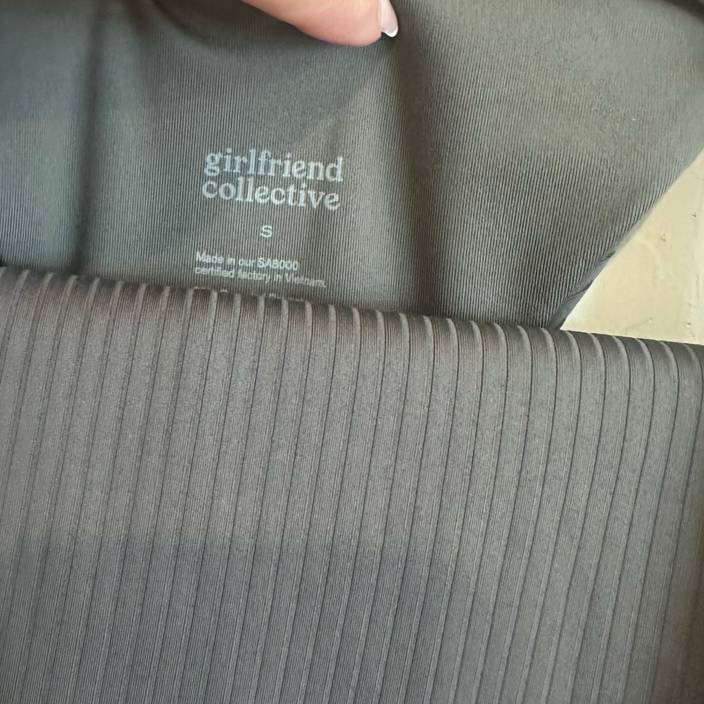 Girlfriend Collective Ribbed Workout Set - Picture 2 of 8